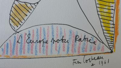 Jean Cocteau - Diversité de l’Europe, Lithographie 2