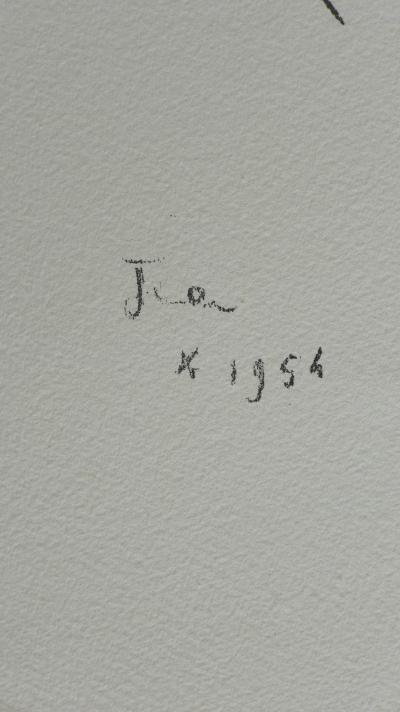 Jean COCTEAU - Couple, 1954 - Lithographie 2