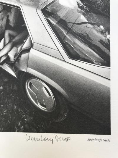 Jeanloup SIEFF - Auto Psy, Renault 25 / 2, 1984, collotype signée 2