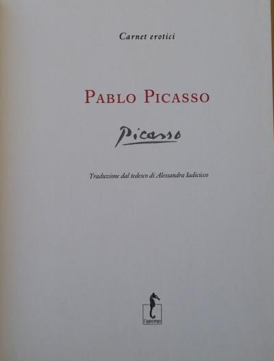 Pablo PICASSO (d’après) : Carnet érotique, 31 Illustrations, 2008 - Livre d’art 2