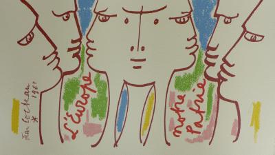 Jean COTEAU - L’Europe notre patrie 2, 1961 - Lithographie 2