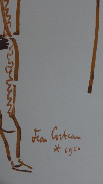 Jean COCTEAU - Toréador et son épée, 1962 -Lithographie 2