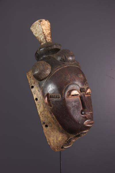 Côte d’Ivoire, Grand masque Baoulé, Baule, Ndoma 2