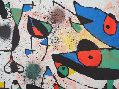 Joan MIRO - Sculptures, les Grenouilles - Lithographie signée 2