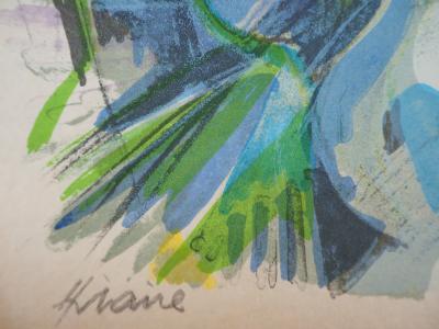 Camille HILAIRE : Torrent en forêt (La Largue) - Lithographie originale Signée 2