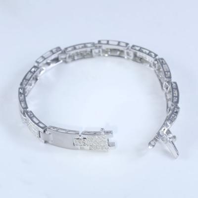 Bracelet en or blanc 2