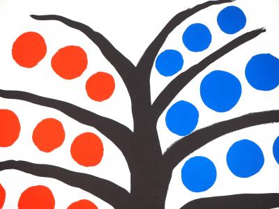 Alexander CALDER (d’après) : Arbre heureux, 1971 - Lithographie signée 2