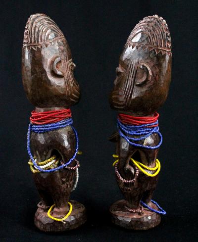 Nigéria, Yoruba, Couple de Jumeaux Ibeji 2