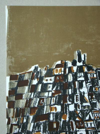 Maria Helena VIEIRA DA SILVA - Ville espagnole, 1966 - Original lithograph 2