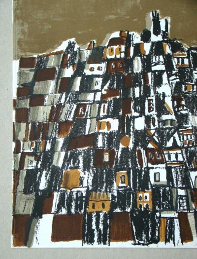 Maria Helena VIEIRA DA SILVA - Ville espagnole, 1966 - Original lithograph 2