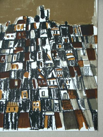 Maria Helena VIEIRA DA SILVA - Ville espagnole, 1966 - Original lithograph 2