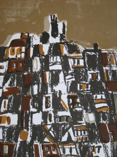 Maria Helena VIEIRA DA SILVA - Ville espagnole, 1966 - Original lithograph 2