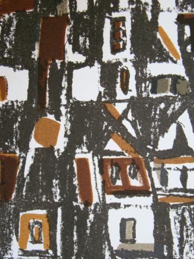 Maria Helena VIEIRA DA SILVA - Ville espagnole, 1966 - Original lithograph 2