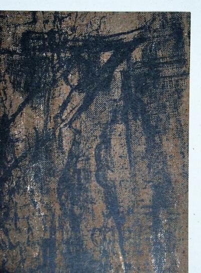 Maria Helena VIEIRA DA SILVA - Marron, 1962 - Lithographie originale 2