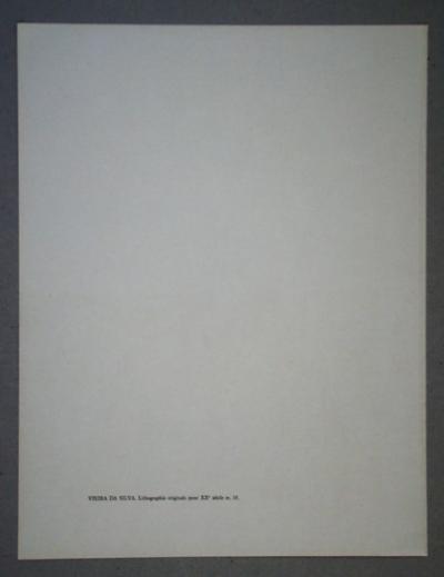 Maria Helena VIEIRA DA SILVA - Marron, 1962 - Lithographie originale 2