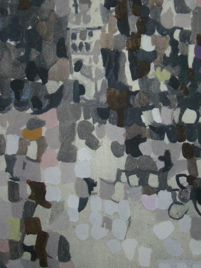 Maria Helena Vieira da Silva - Peinture - 1956 - Pochoir en couleurs 2