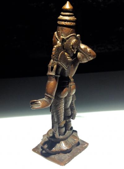 Inde - Statuette de Rama en bronze, XXème siècle 2