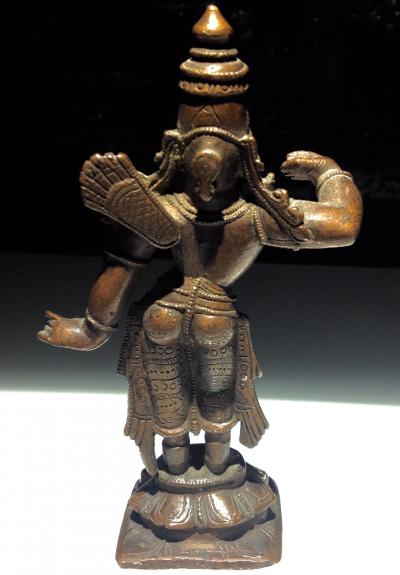 Inde - Statuette de Rama en bronze, XXème siècle 2