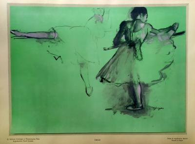 Edgar DEGAS (d’après) - Danseuse - Pochoir 2