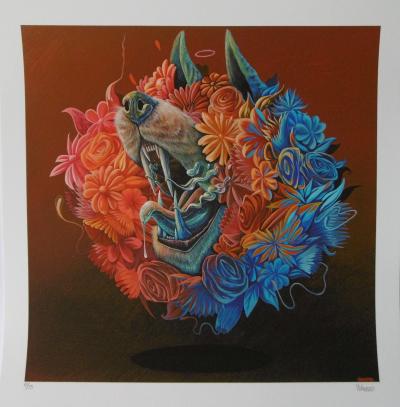 NOSEGO - All This Bliss, 2015 - Sérigraphie signée et numérotée au crayon 2