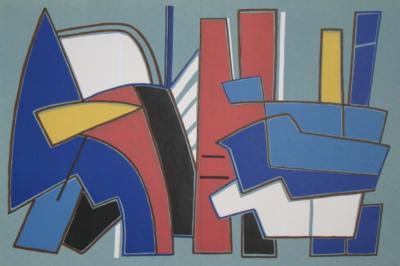 Alberto MAGNELLI - Composition pour XXe Siècle, 1967 - Lithographie originale 2