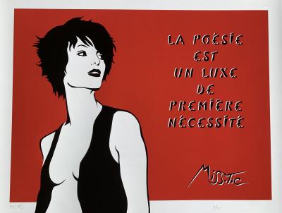 MISS.TIC - La poésie est un luxe de première nécessité - Edition signée et numérotée 2