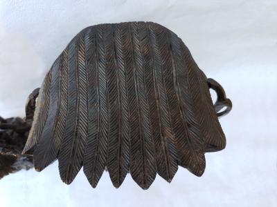 Indonésie -  Paire de Sculptures en bois, 