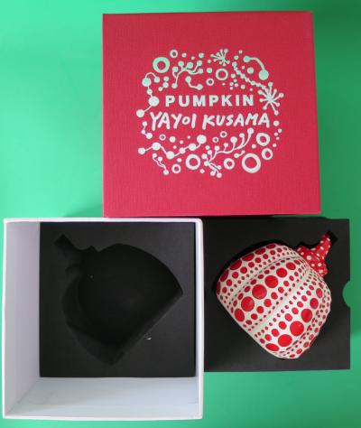 Yayoi Kusama - Red Pumpkin (rouge) - sculpture 2