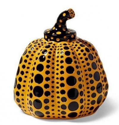 Yayoi KUSAMA (d’après) - Dots Obsession (Pumpkin yellow) - Sculpture 2