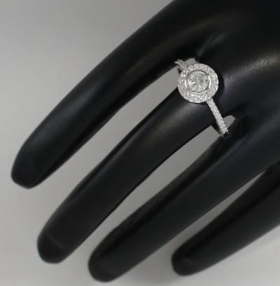 White Gold Solitaire Diamond Ring 2