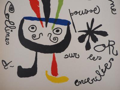 Joan MIRO - L’oiseau - Lithographie originale 2