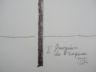 MAN RAY  - Invasion de l’espace - Lithographie signée 2