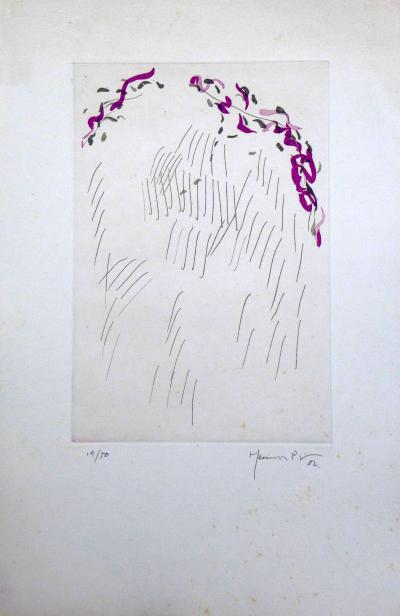 Joan PIJUAN HERNANDEZ - PL 3, 1982, Gravure signée au crayon 2
