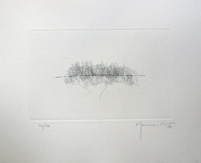 Joan PIJUAN HERNANDEZ - PJ 4, 1982 - Gravure signée au crayon 2