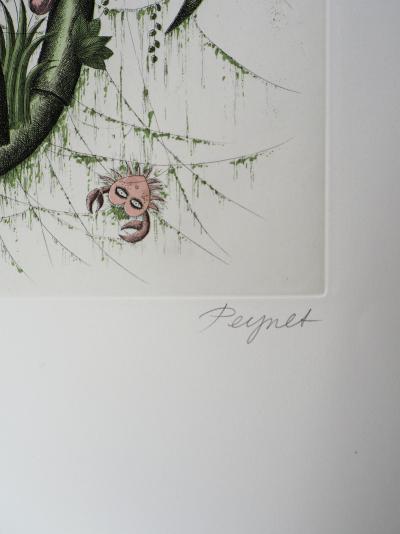 Raymond PEYNET : Signe du zodiaque, Cancer - Gravure originale signée 2