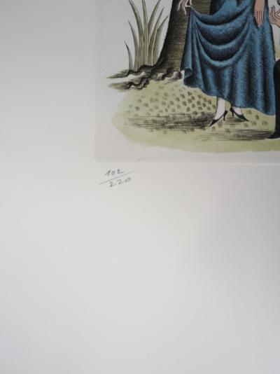 Raymond PEYNET : Signe du zodiaque, Le Bellier - Gravure originale signée 2