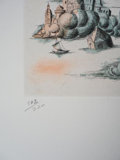 Raymond PEYNET : Signe du zodiaque, Lion - Gravure originale signée 2