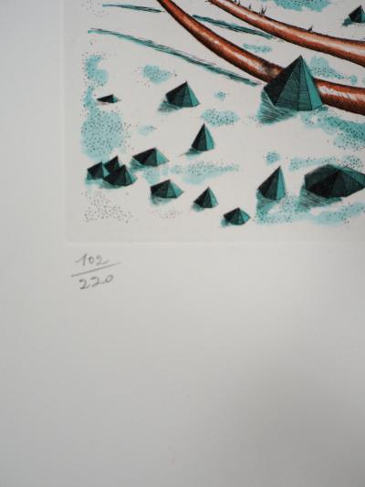 Raymond PEYNET : Signe du zodiaque, Scorpion - Gravure originale signée 2