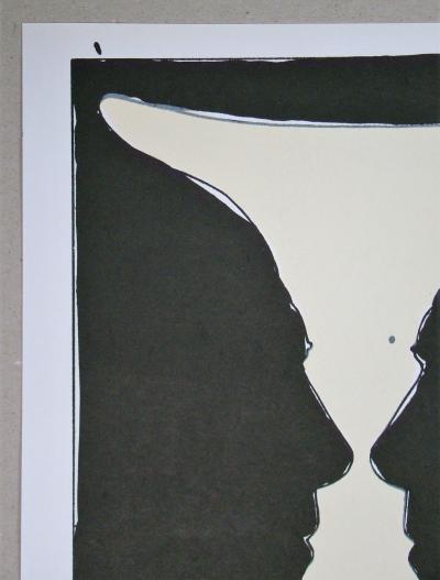 Jasper JOHNS - Cup two Picasso, 1973 - Lithographie originale signée 2