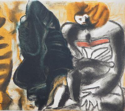 Le CORBUSIER -  L’Homme et l’Ombre, 1938 - Lithographie 2
