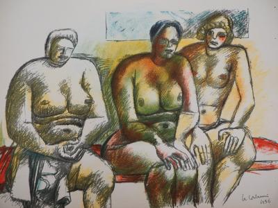 LE CORBUSIER - Tres desnudos, 1938 - Litografía 2