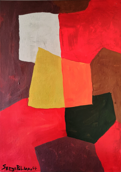 Serge POLIAKOFF (d’après) - Sans titre, lithographie signée 2