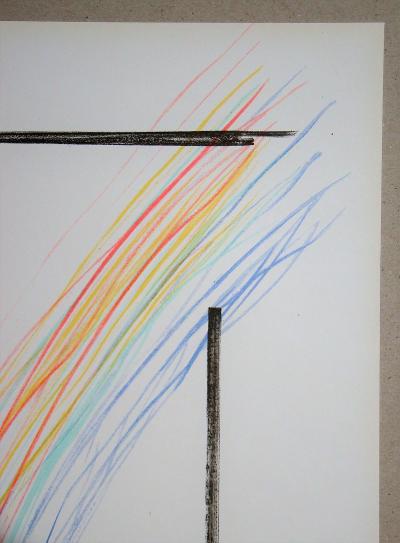 Man RAY, Invasion de l’espace, 1975, Lithographie originale 2