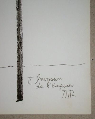 Man RAY, Invasion de l’espace, 1975, Lithographie originale 2