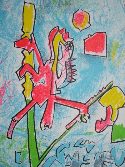 Roberto MATTA - T’ou’t se tient, 1975 - Lithographie originale 2