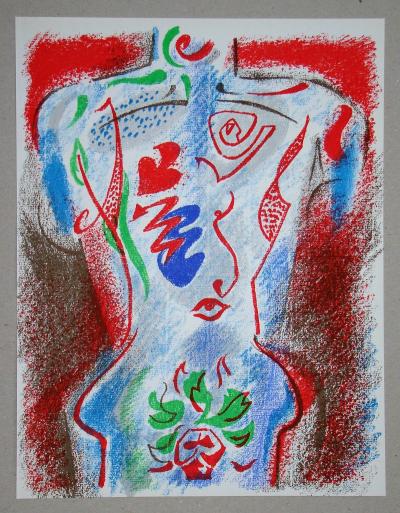 André MASSON - Composition pour XXe Siècle, 1972 - Lithographie originale 2