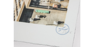 JR, Migrants, Mayra, Eye In The Lower East Side, New York City, USA, 2018,Impression lithographique 10 couleurs 2