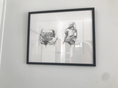 Ernest PIGNON-ERNEST - Etude de fille, 1998 - Lithographie signée au crayon 2