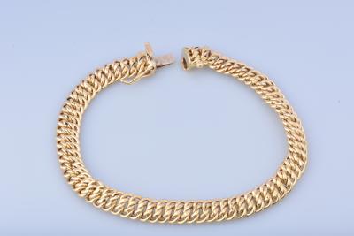 Bracelet en or jaune 18 carats, fermoir tiroir 2