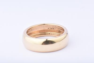 Bague alliance en or jaune 18 carats 2